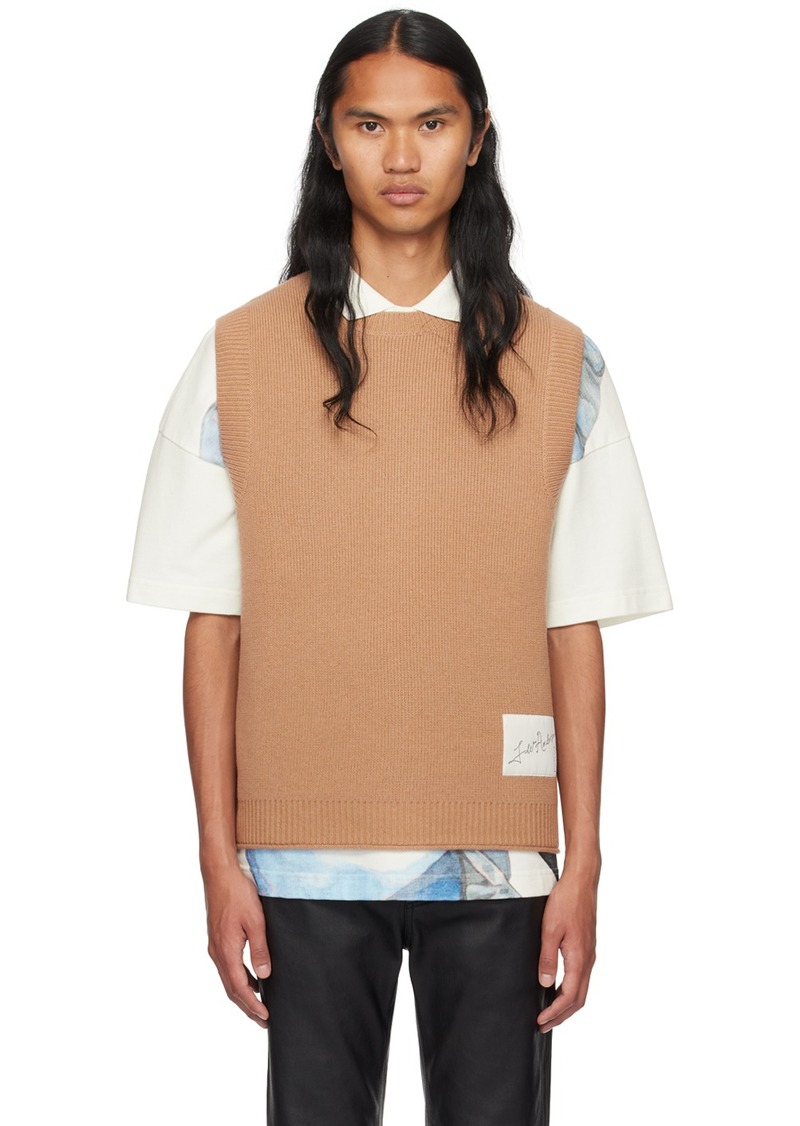 JW Anderson Tan Patch Vest