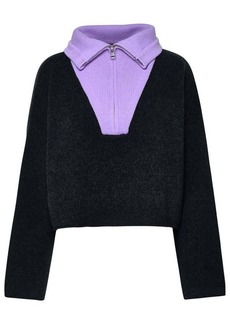 JW Anderson J.W. ANDERSON Two-color cashmere blend sweater