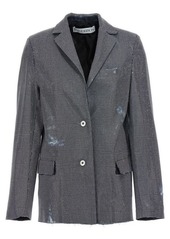 JW Anderson J.W. ANDERSON Used sequin denim blazer jacket