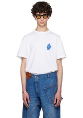 JW Anderson White Anchor Patch T-Shirt