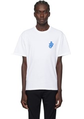 JW Anderson White Anchor Patch T-Shirt