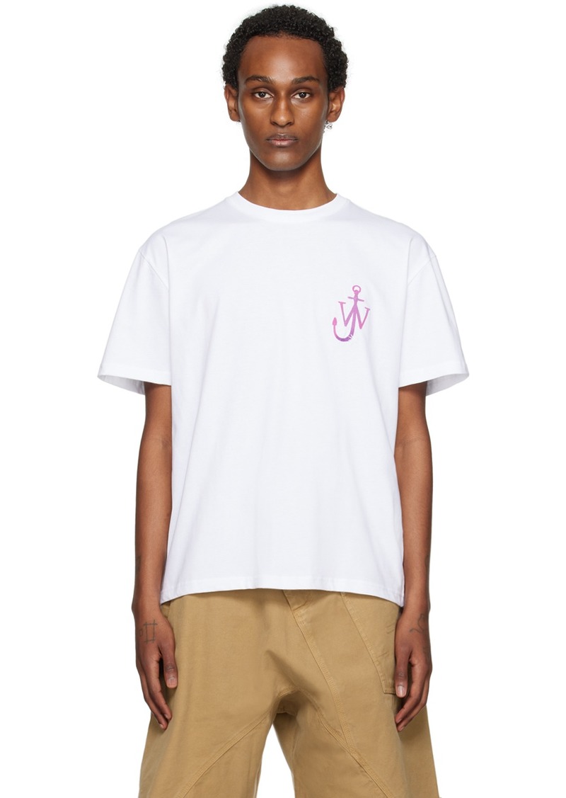 JW Anderson White 'Naturally Sweet' T-Shirt