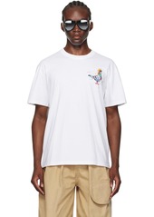 JW Anderson White Printed T-Shirt