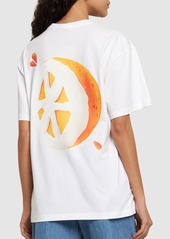 JW Anderson Jwa Orange Print T-shirt