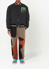 JW Anderson logo-embroidered bomber jacket