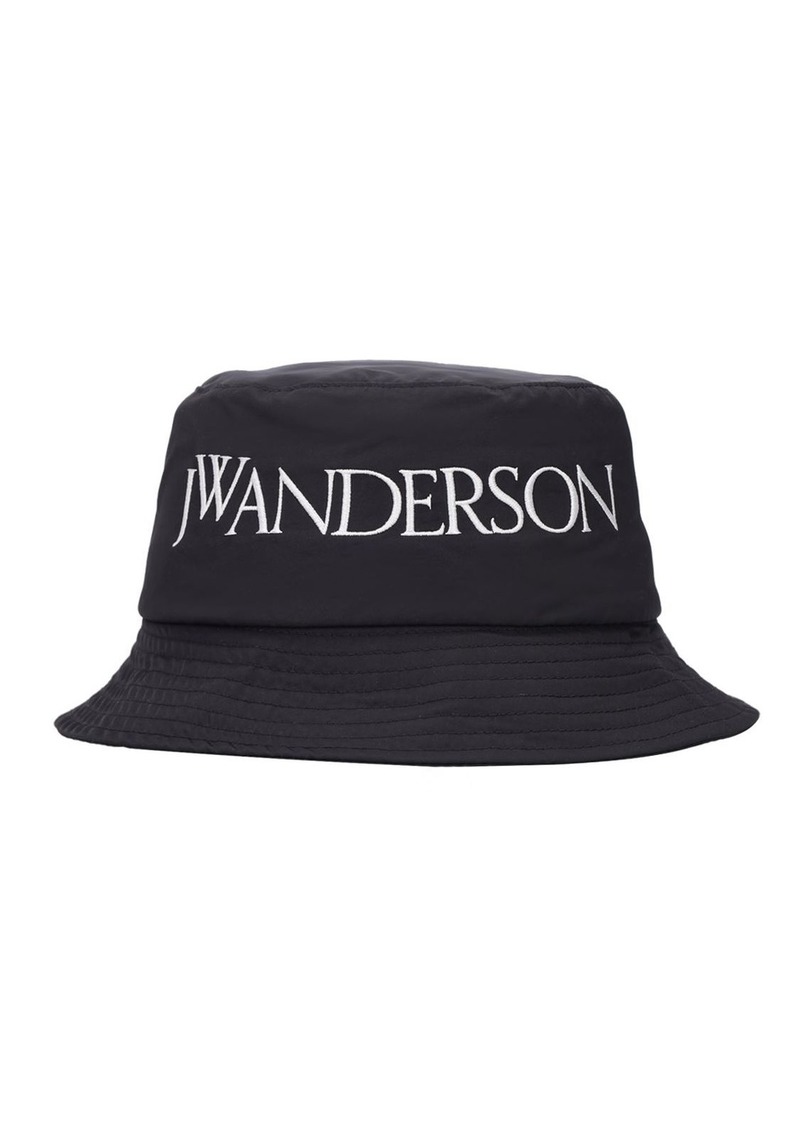 JW Anderson Logo Embroidered Bucket Hat