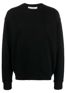 JW Anderson logo-embroidered cotton sweatshirt