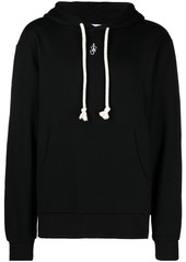 JW Anderson logo-embroidered drawstring hoodie