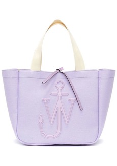 JW Anderson logo-patch canvas tote bag