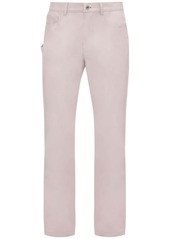 JW Anderson logo-patch five-pocket chino trousers