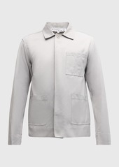 JW Anderson Men's Contrast-Seam Chore Jacket
