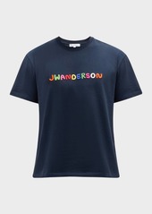 JW Anderson Men's Logo Embroidery T-Shirt