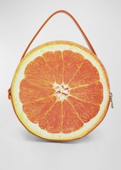JW Anderson Orange Zip Leather Top-Handle Bag