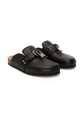 JW Anderson padlock leather mules