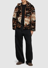 JW Anderson Printed Acrylic Blend Hooded Jacket