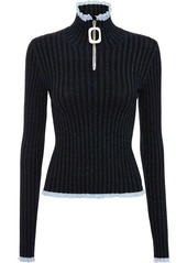 JW Anderson ribbed high-neck top