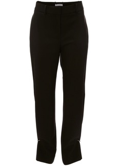 JW Anderson ring detail slim-leg trousers