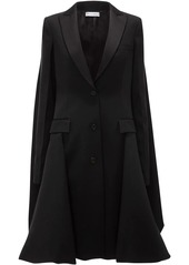 JW Anderson single-breasted draped-back coat