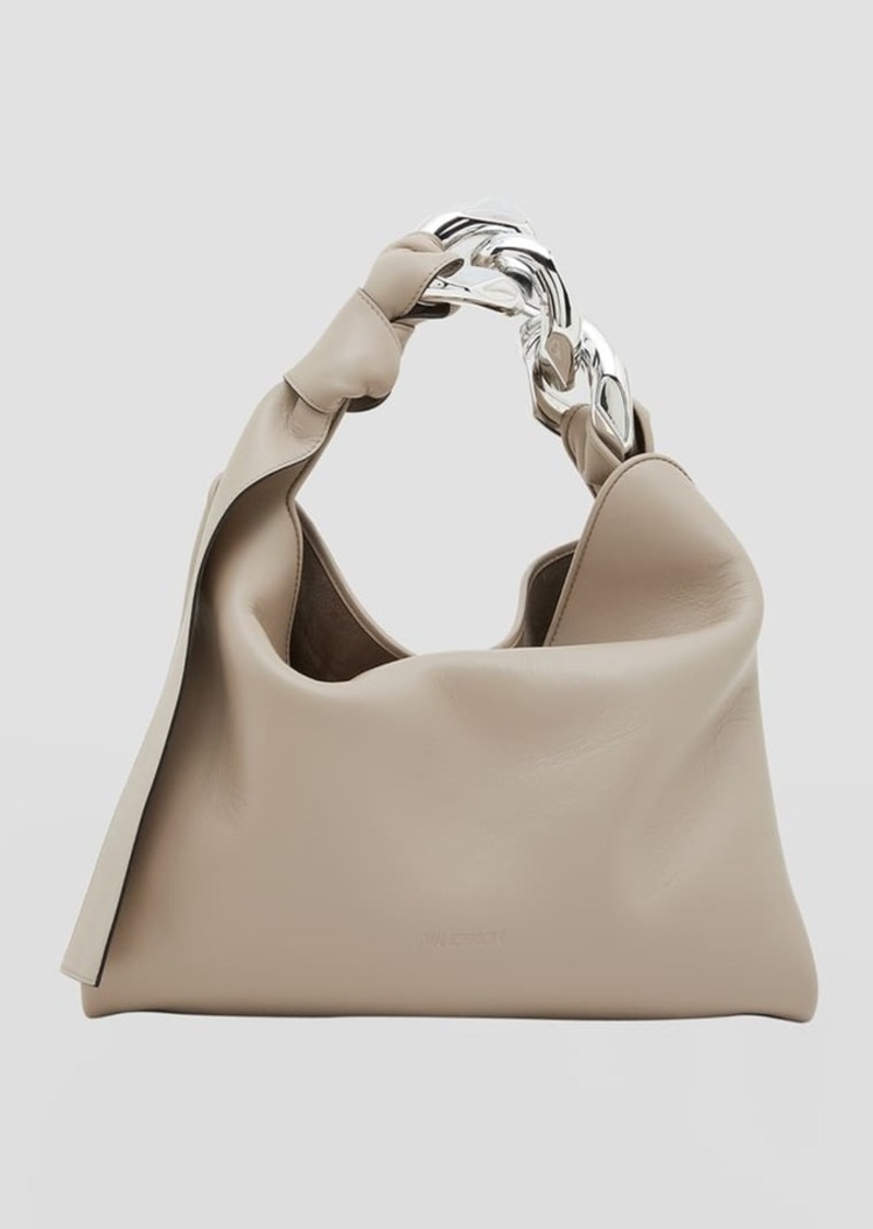 JW Anderson Small Chain Leather Top-Handle Bag