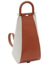 JW Anderson Small Wedge Canvas & Leather Bag