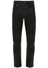 JW Anderson slim-fit leather trousers