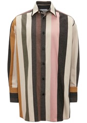 JW Anderson striped button-up cotton shirt