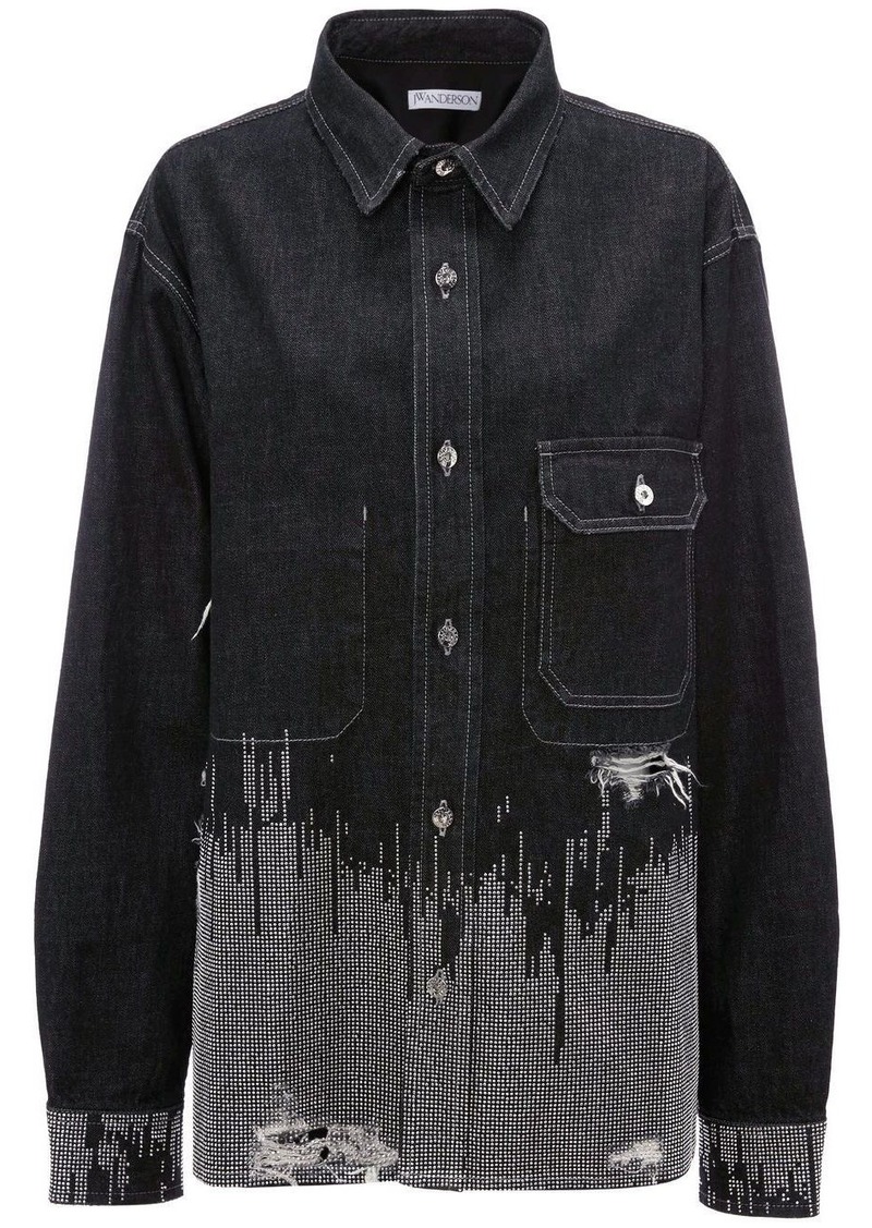 JW Anderson studded denim shirt