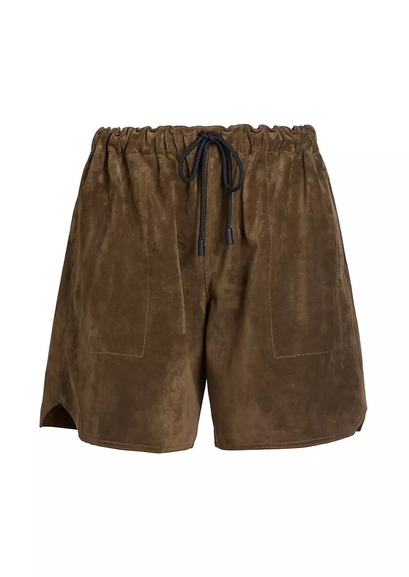 JW Anderson Suede Drawstring Shorts