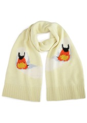 JW Anderson swan-knit scarf