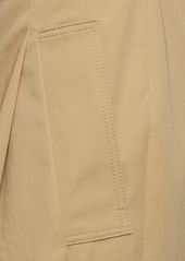 JW Anderson Twill Fold-over Flared Trench Pants