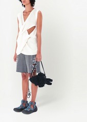 JW Anderson twist-front sleeveless top