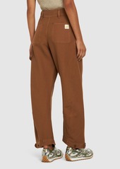 JW Anderson Workwear Cotton Twill Twisted Seam Pants