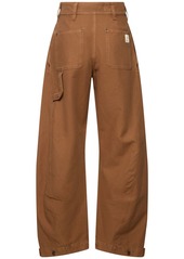 JW Anderson Workwear Cotton Twill Twisted Seam Pants