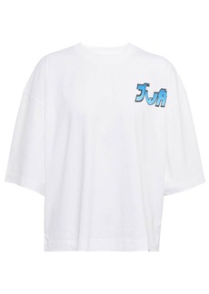 JW Anderson x Run Hany logo cotton T-shirt