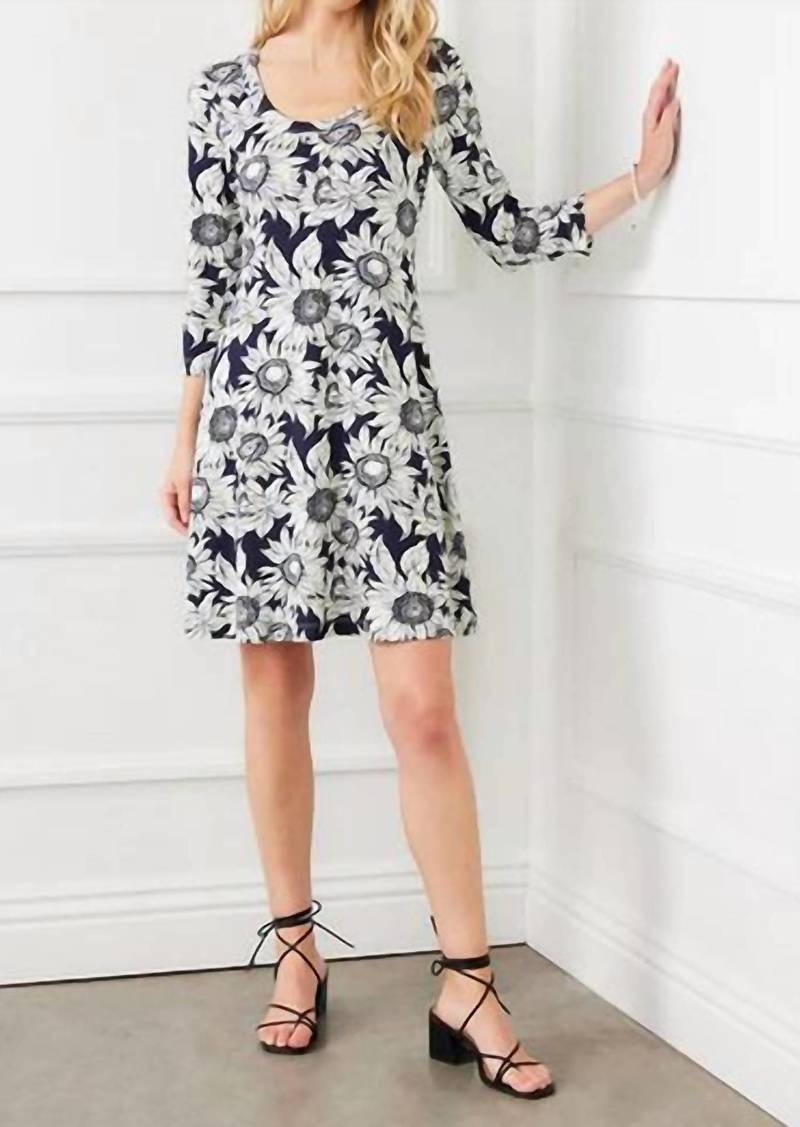 Karen Kane A Line Dress In Print