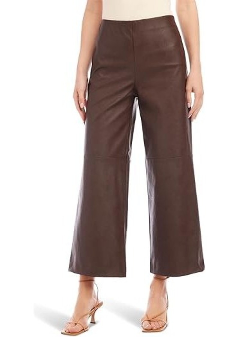 Karen Kane Cropped Vegan Leather Pants