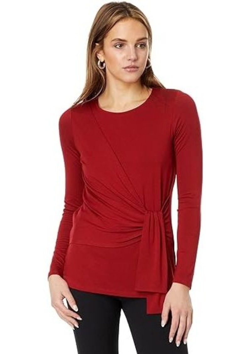 Karen Kane Drape Front Top