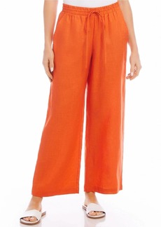 Karen Kane Drawstring Pants In Orange