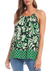 Karen Kane Border Print Tank at Nordstrom