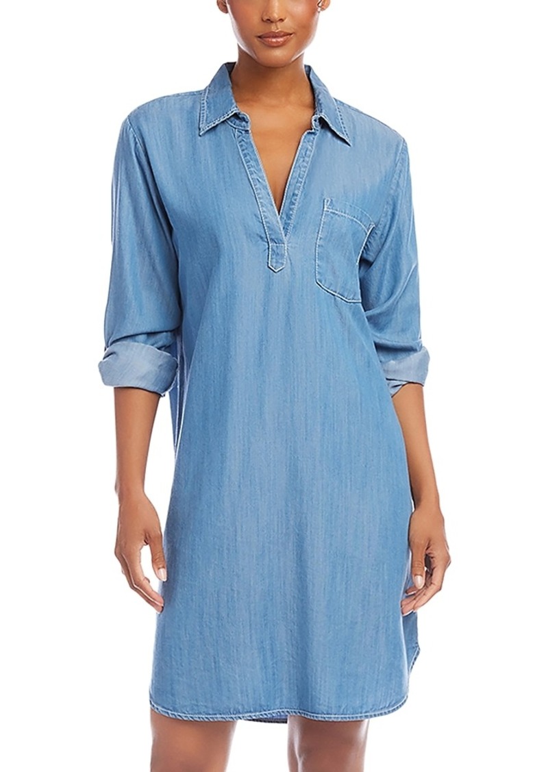 Karen Kane Chambray Shirt Dress