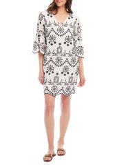 Karen Kane Cotton Eyelet Dress