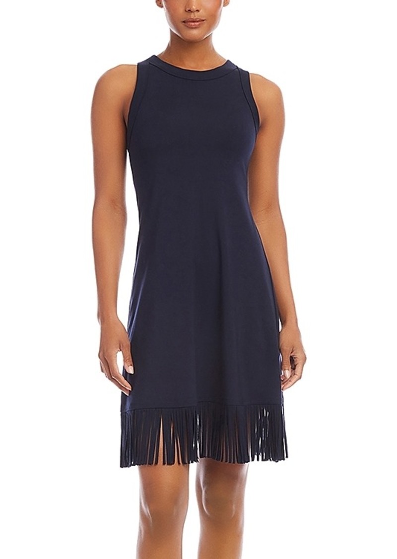 Karen Kane Fringe Hem Dress