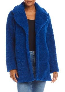 Karen Kane High Pile Fleece Coat