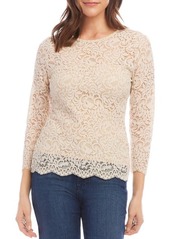 Karen Kane Lace Top