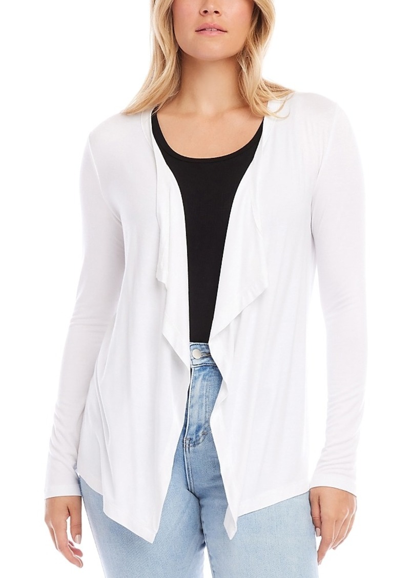 Karen Kane Plus Calli Open Front Cardigan