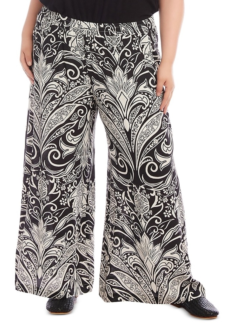 Karen Kane Plus Printed Pants