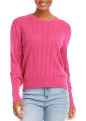 Karen Kane Pointillé Knit Sweater