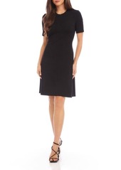 Karen Kane Short Sleeve Sheath Dress