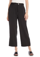 Karen Kane Striped Crop Pants