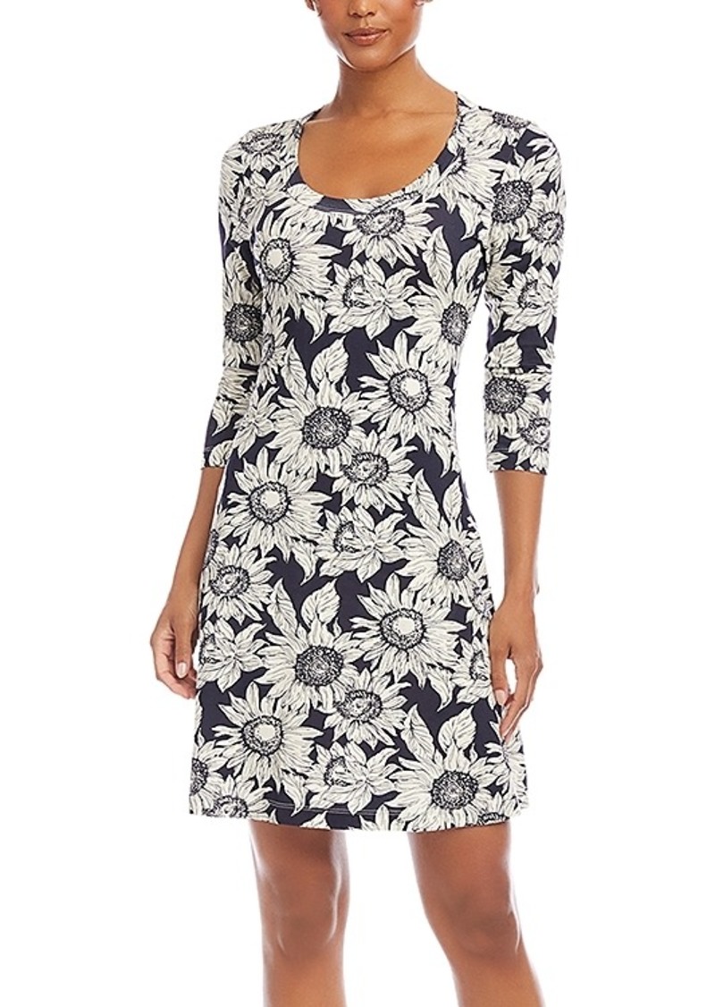 Karen Kane Three Quarter Sleeve Dress